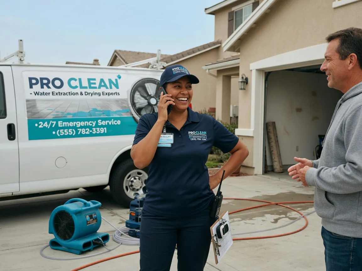 Water Extraction & Drying Northridge, CA FAQs